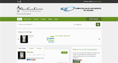 Desktop Screenshot of garrettcountyclassifieds.com