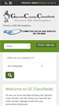 Mobile Screenshot of garrettcountyclassifieds.com